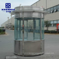 Stainless Steel Prefab Portable Security Guard Cabin